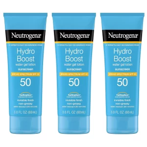Neutrogena Hydro Boost Water Gel Sunscreen Lotion With Broad Spectrum SPF 50