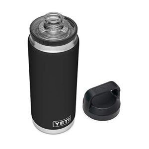 YETI Black Rambler Chug Bottle, 1 EA