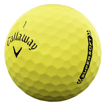 Callaway Supersoft Yellow Golf Balls