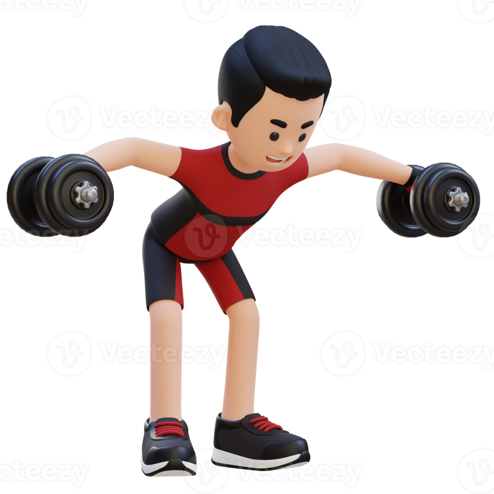 Reverse Dumbbell Flyes
