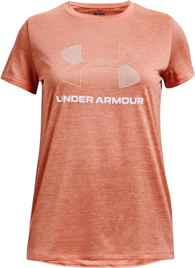 Under Armour Girls' Tech Big Logo Twist Short Sleeve T-Shirt