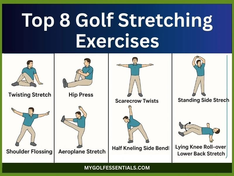 Top 8 Golf Stretching Exercises 1