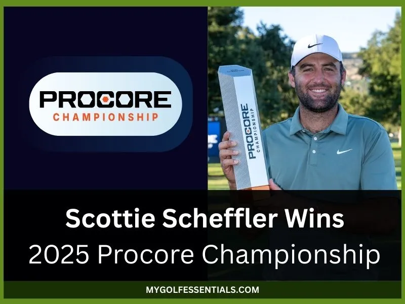 Scottie Scheffler Wins 2025 Procore Championship in Napa