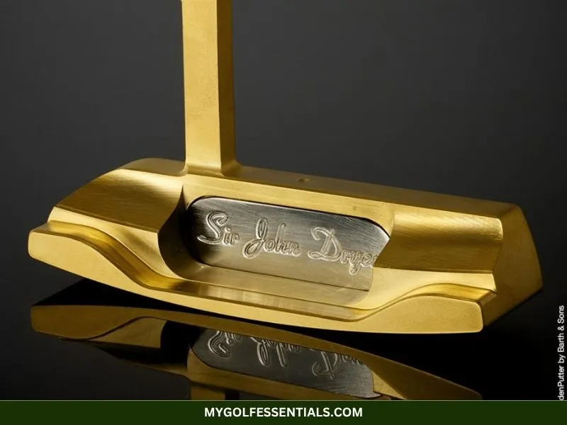Barth and Sons Golden Putter