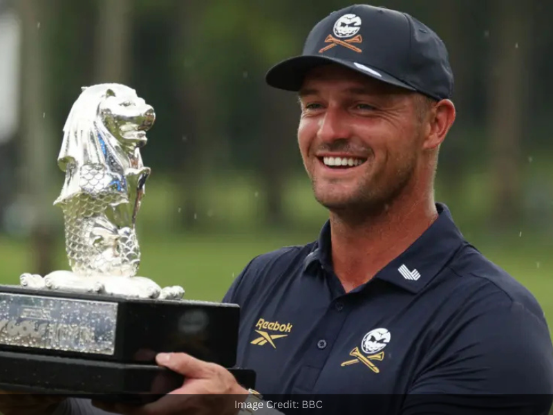 Bryson DeChambeau LIV Singapore playoff win