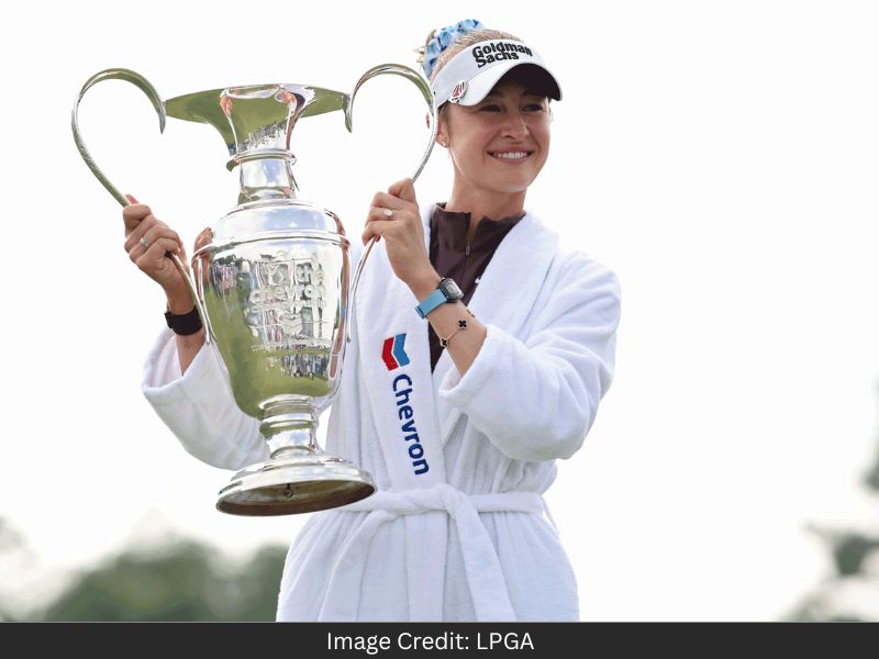 Nelly Korda won The Chevron Championship