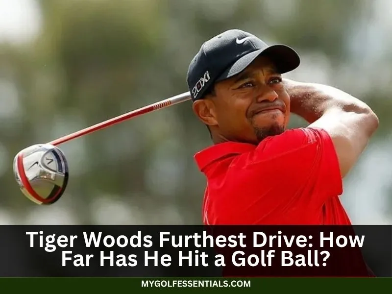 Tiger Woods Furthest Drive