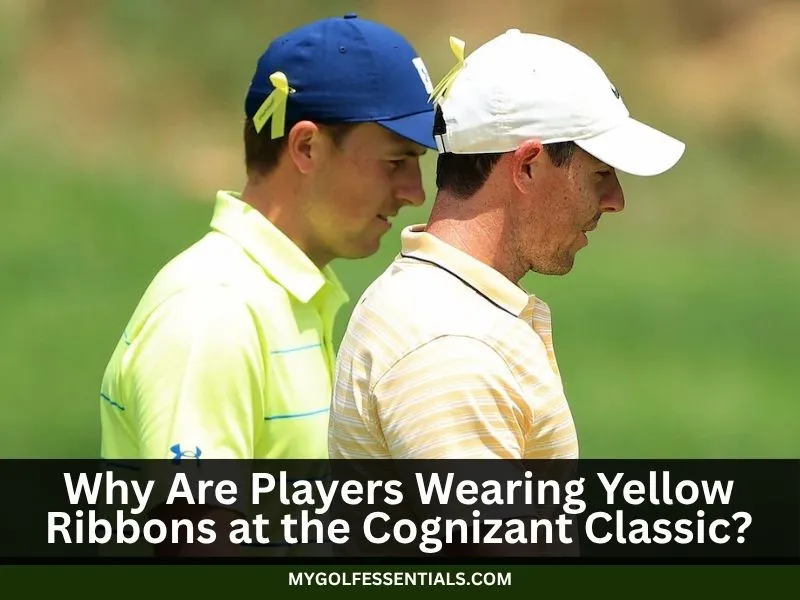 Players Wearing Yellow Ribbons at the Cognizant Classic?
