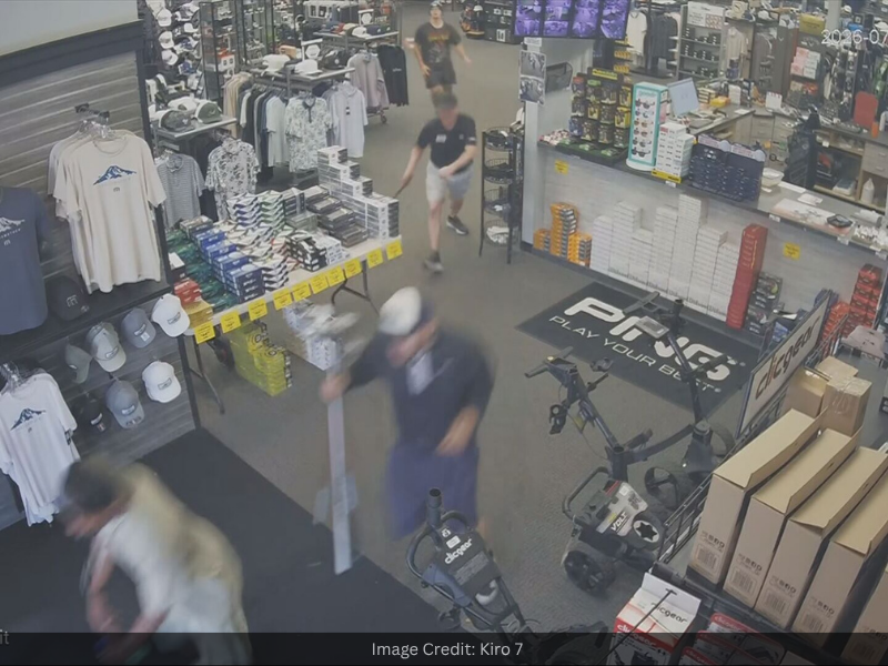 Bellevue golf shop thefts